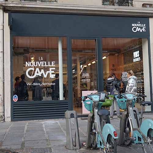 devanture Nouvelle Cave